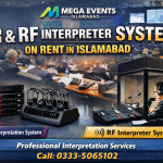 Mega Events Pvt. Ltd. Islamabad Offering RF and IR Interpreter Systems on Rent