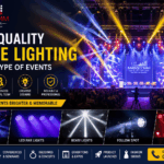High Quality Stage Lighting Services in Islamabad by MassComm Solutions Pvt. Ltd.
